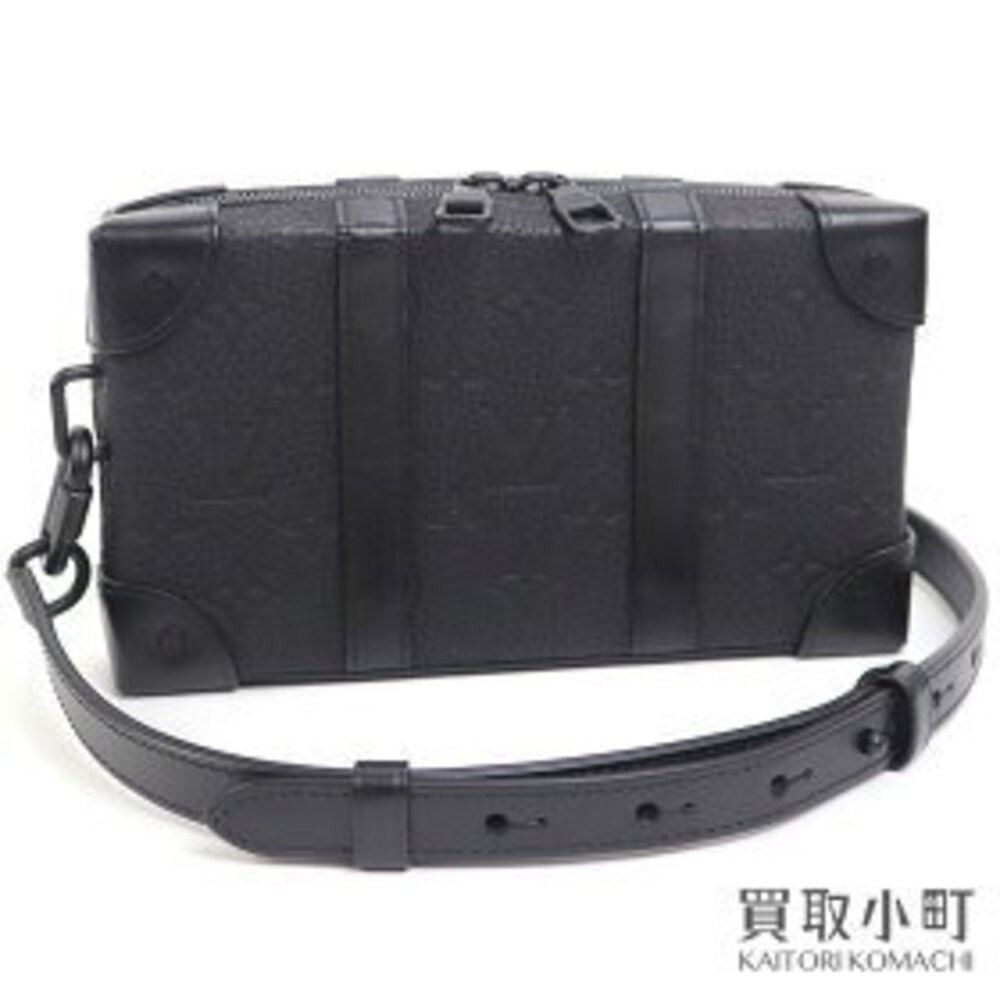 Louis Vuitton Leather Soft Bag Taurillon Monogram Trunk Wallet Embossed Body - Picture 2 of 9